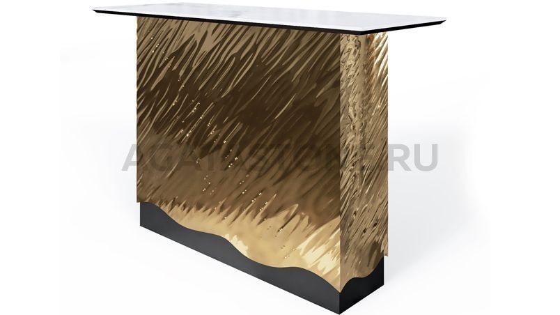 Барная стойка из керамогранита "Hard Wather" на заказ