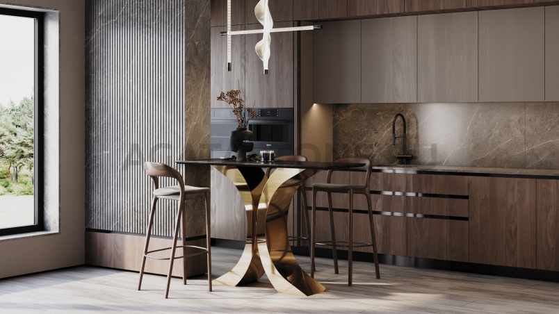 Барная стойка из натурального камня "Phoenix" на заказ