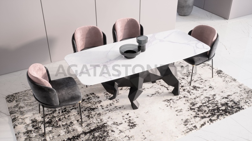 Стол из искусственного камня "Коррида" на заказ