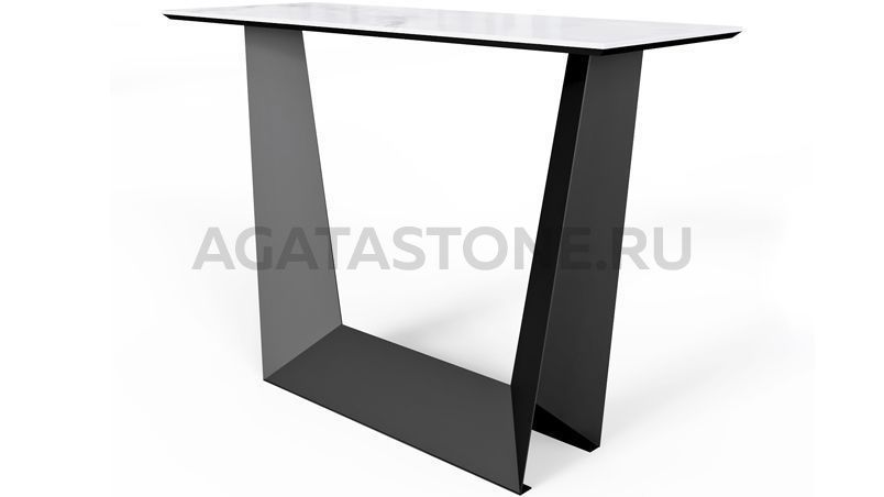 Барная стойка из натурального камня "Оригами" на заказ