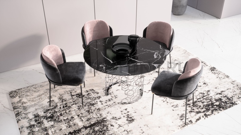 Стол из гранита "Manfred Honey" на заказ