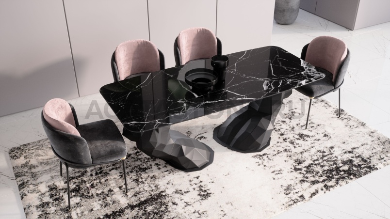 Стол из мрамора "Венера" на заказ