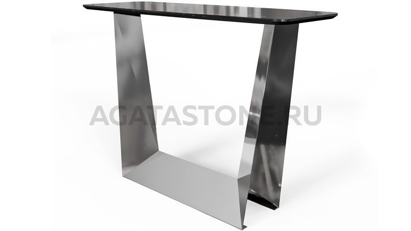 Барная стойка из натурального камня "Оригами" на заказ