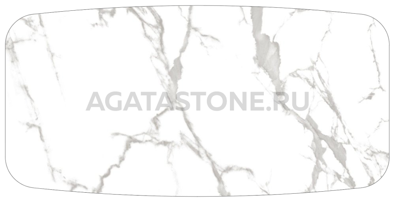 Столешница Pearl Satvario Glossy 160x80 на заказ