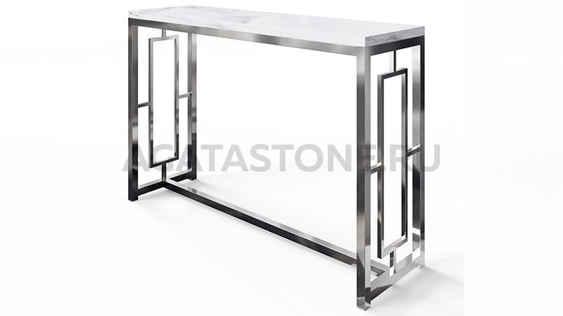 Консоль из натурального камня "Витраж" на заказ