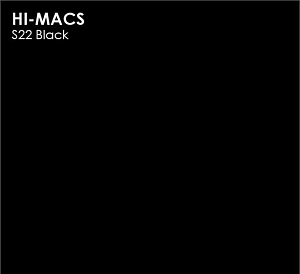 LG Hi Macs S22 Black LG Hi Macs S22 Black