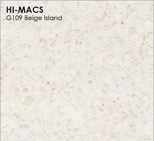 LG Hi Macs G109 Beige Island LG Hi Macs G109 Beige Island