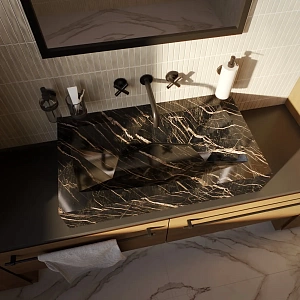 Раковина из керамогранита серии Diamond