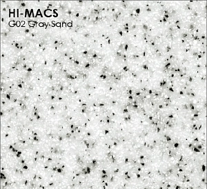 LG Hi Macs G02 Gray Sand LG Hi Macs G02 Gray Sand