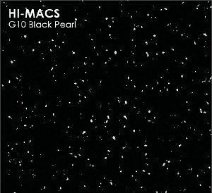LG Hi Macs G10 Black Pearl LG Hi Macs G10 Black Pearl