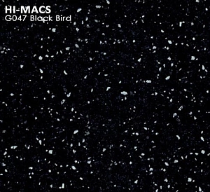 LG Hi Macs G047 Black Bird LG Hi Macs G047 Black Bird