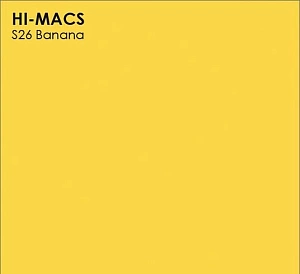 LG Hi Macs S26 Banana LG Hi Macs S26 Banana