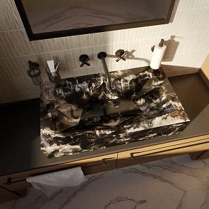 Раковина из керамогранита серии Diamond