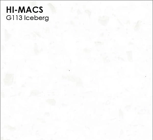 LG Hi Macs G113 Iceberg LG Hi Macs G113 Iceberg